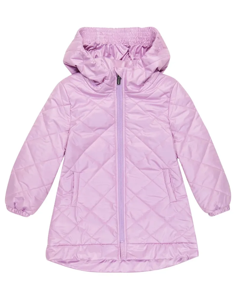 Monnalisa Wattierter Mantel Rosa