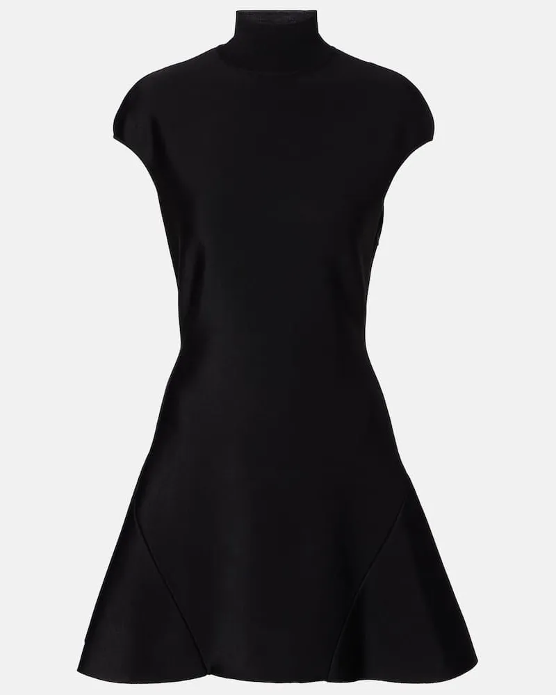 Givenchy Minikleid aus Strick Schwarz