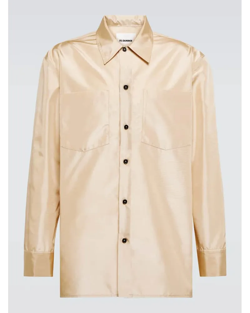 Jil Sander Hemd Shirt 33 Beige