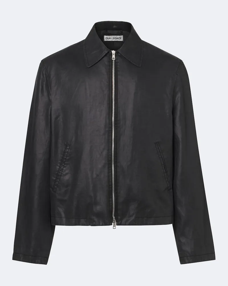 Our Legacy Blousonjacke Worker Schwarz