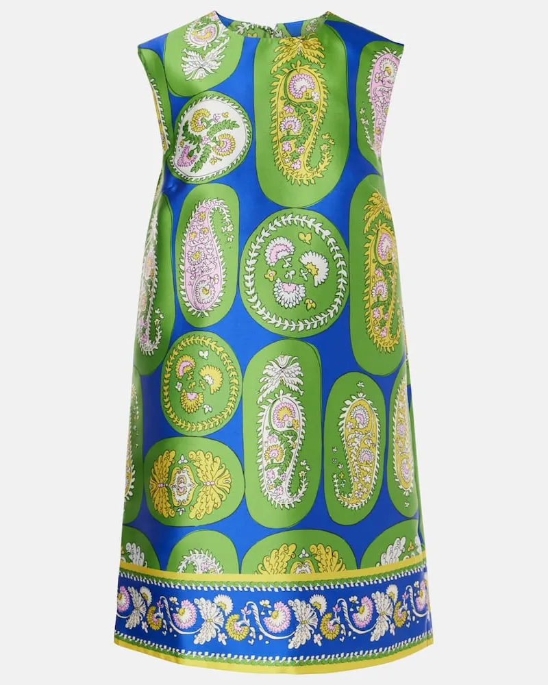 ALEMAIS Alémais Bedrucktes Midikleid Multicolor