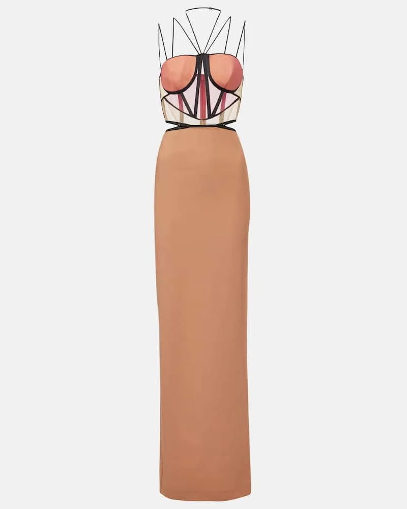 Nensi Dojaka Robe Leila Beige