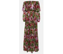 Robe Floria aus Devoré