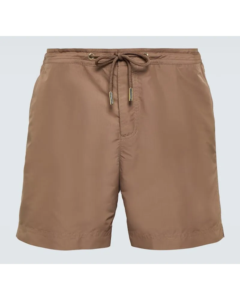 Orlebar Brown Badeshorts Bulldog Rot