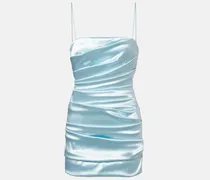 Minikleid aus Satin