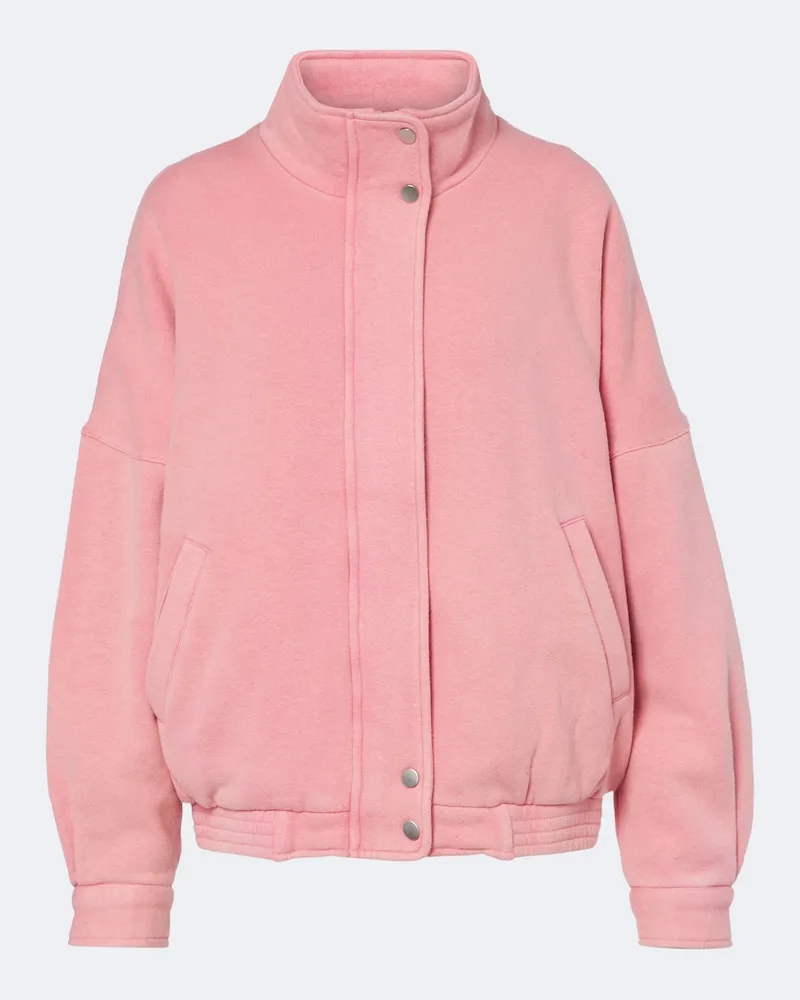 The Upside Jacke Bonita Carmen aus einem Baumwollgemisch Rosa
