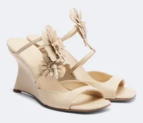 Wedge-Sandalen Belara aus Leder