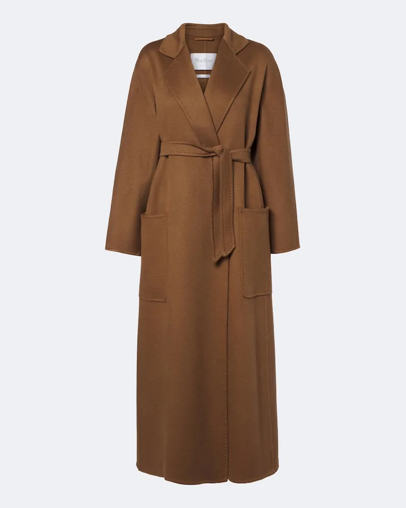 Max Mara Mantel aus Kaschmir Braun
