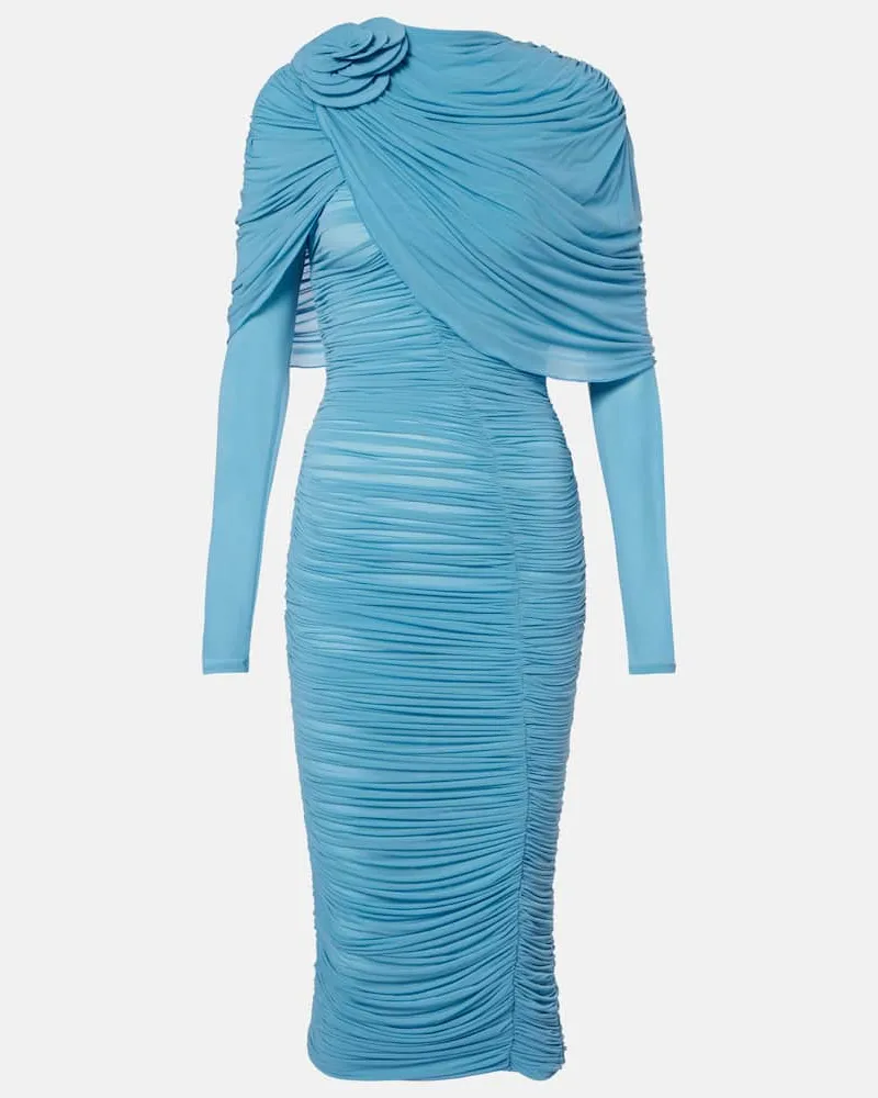 Magda Butrym Midikleid Blau