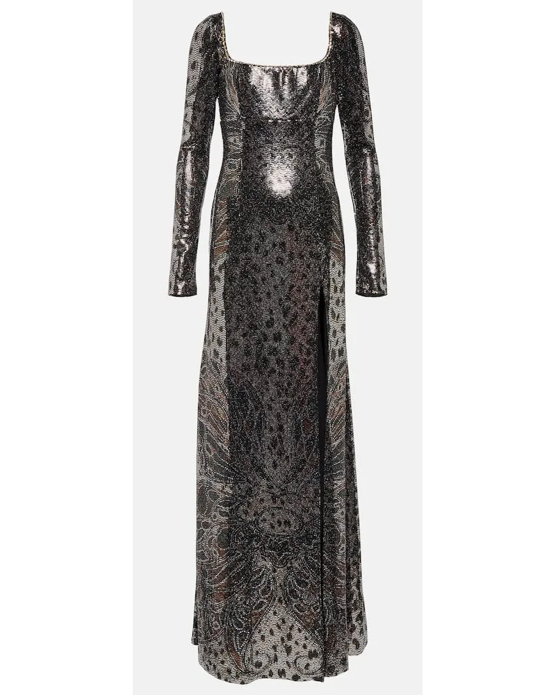 Etro Verzierte Robe Metallic