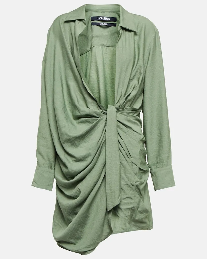 Jacquemus Minikleid La Robe Bahia Grün