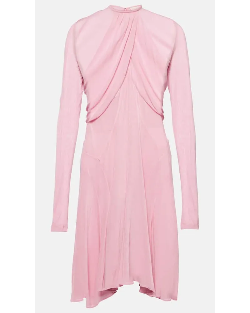 Isabel Marant Midikleid Rosemagd aus Jersey Pink