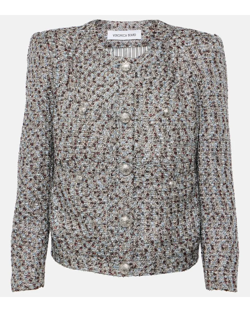 Veronica Beard Jacke Ferazia aus Tweed Multicolor