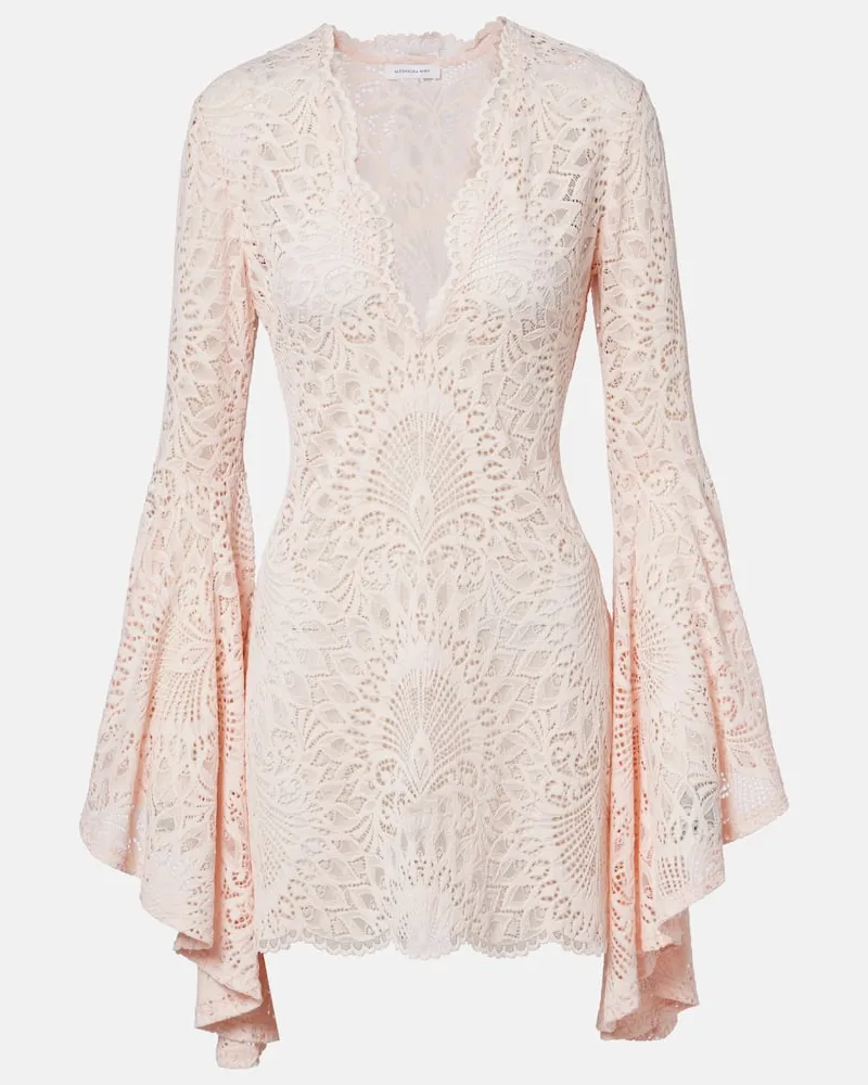 Alexandra Miro Minikleid Kara aus Spitze Pink