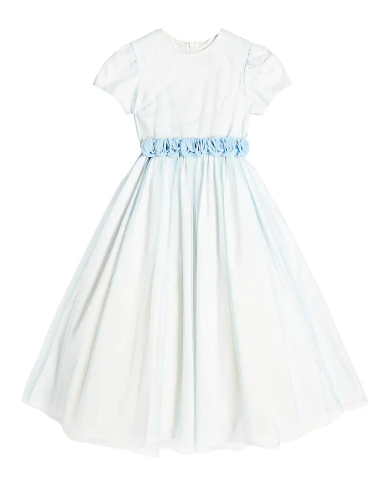 Il Gufo Kleid aus Tüll Grün