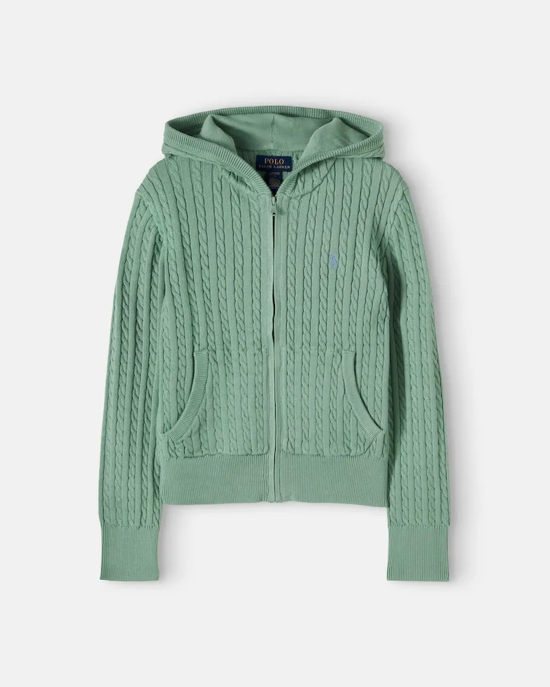 Ralph Lauren Cardigan aus Baumwolle Grün
