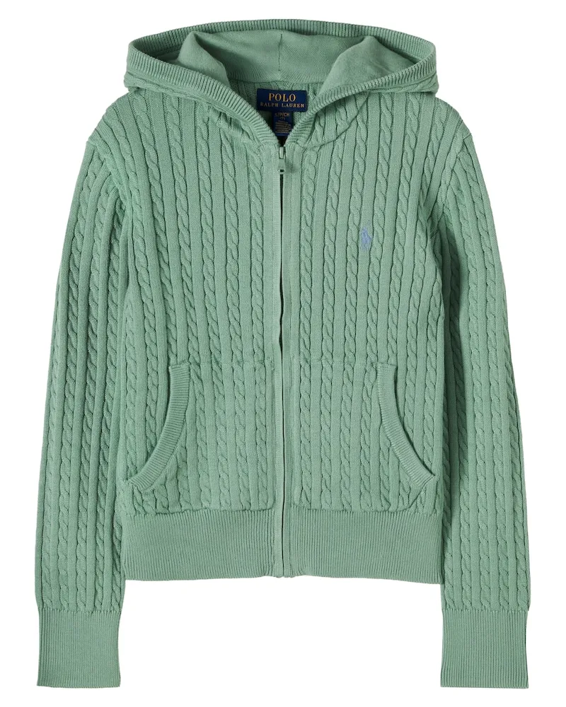 Ralph Lauren Cardigan aus Baumwolle Grün