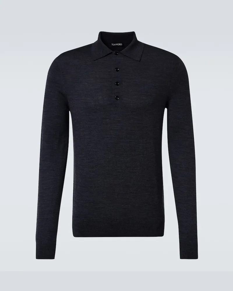 Tom Ford Pullover aus Wolle Grau