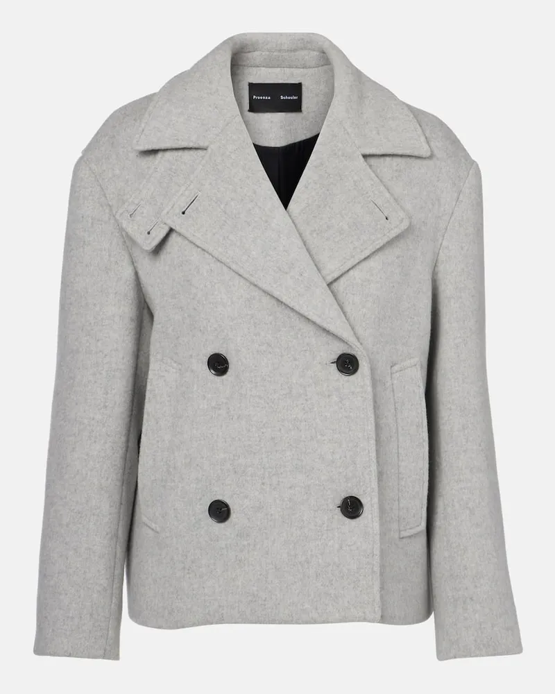 Proenza Schouler Jacke aus Kaschmir Grau