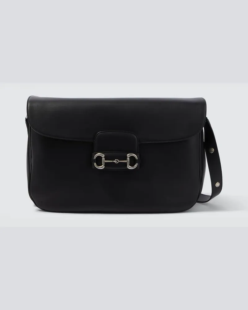 Gucci Schultertasche Gucci 1955 Horsebit Aura Schwarz