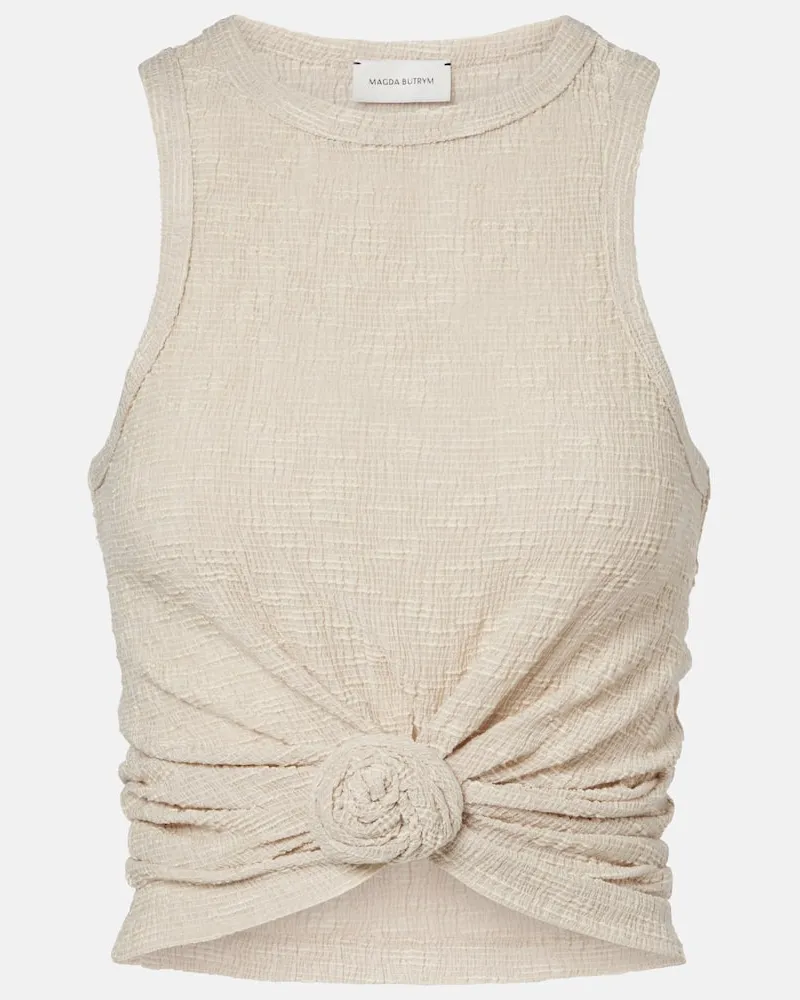 Magda Butrym Top Beige