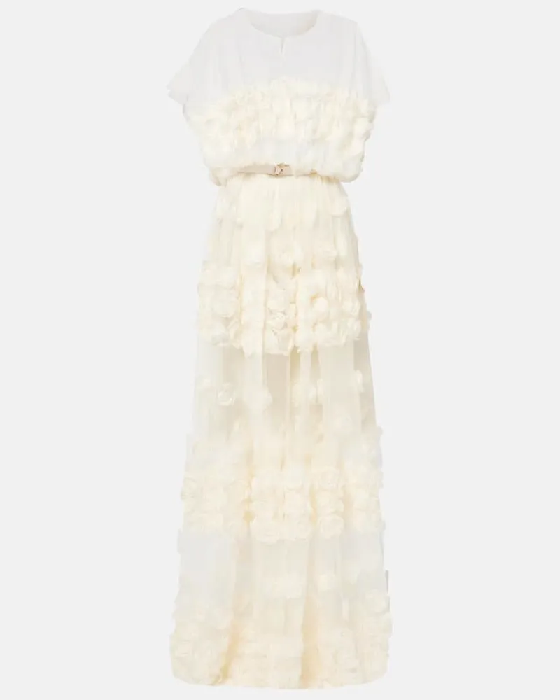 Norma Kamali Robe Weiß