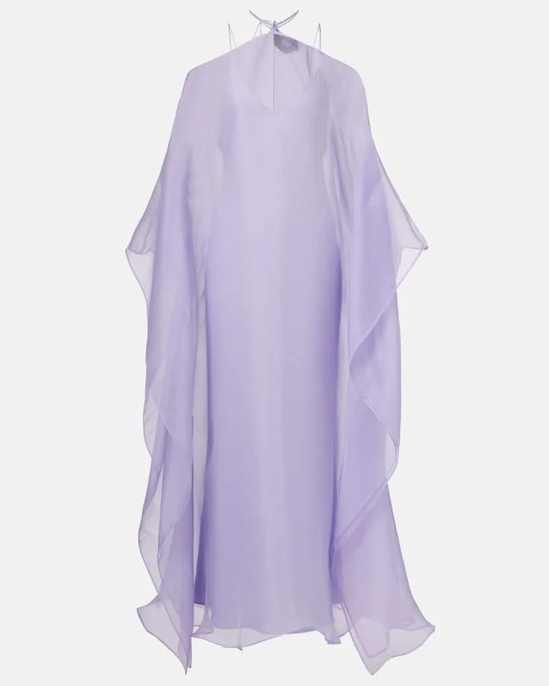 Taller Marmo Kaftan Spirito aus Tüll Lila