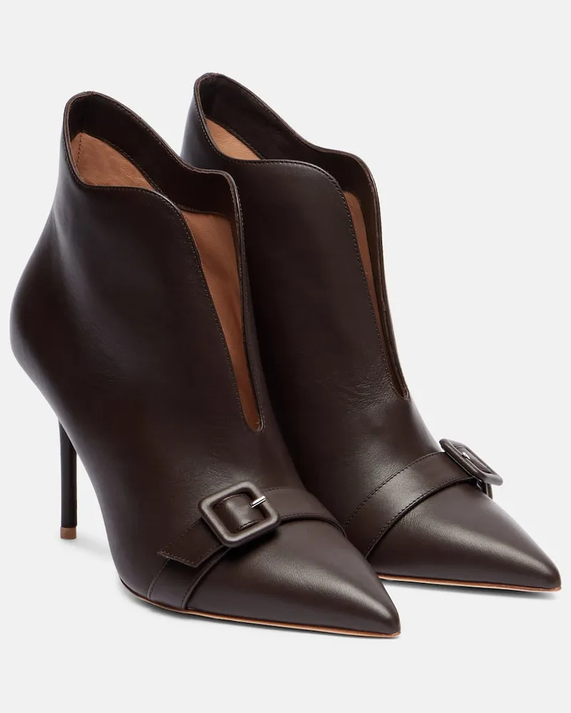 Malone Souliers Ankle Boots Esther 85 aus Leder Braun