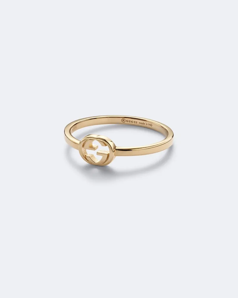 Gucci Ring GG aus 18kt Gelbgold Gold
