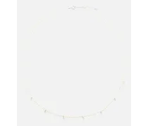 Persee Halskette aus 18kt Weissgold mit Diamanten und Perlen