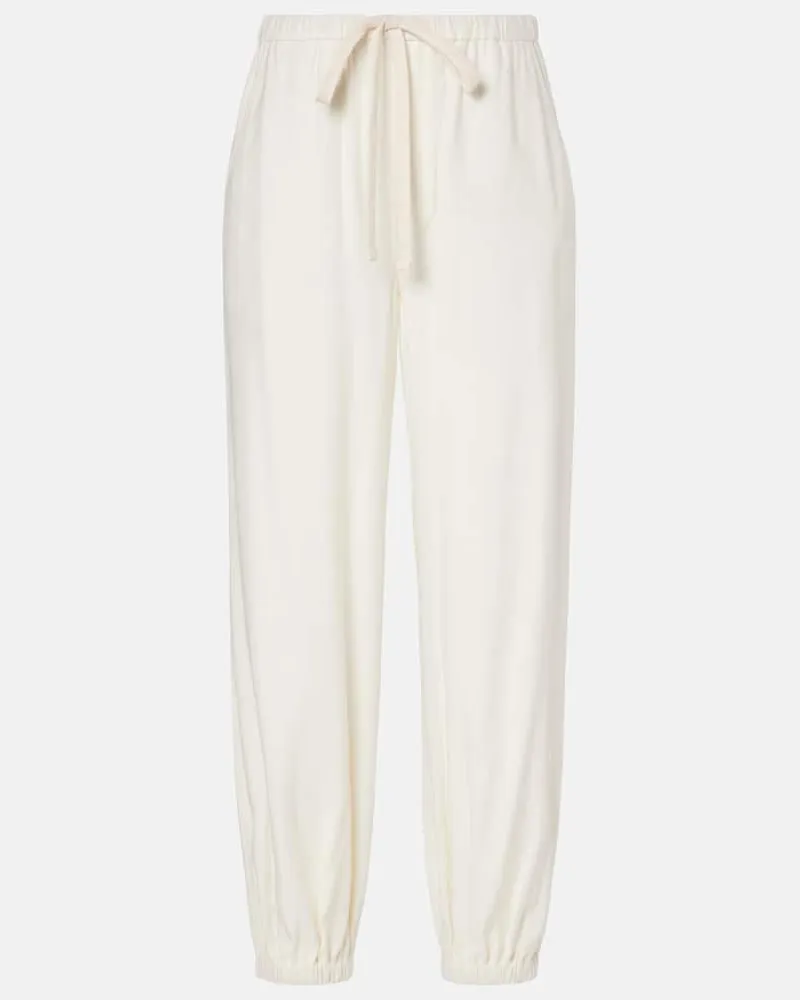 Citizens of humanity Hose Bubble aus Twill Weiß