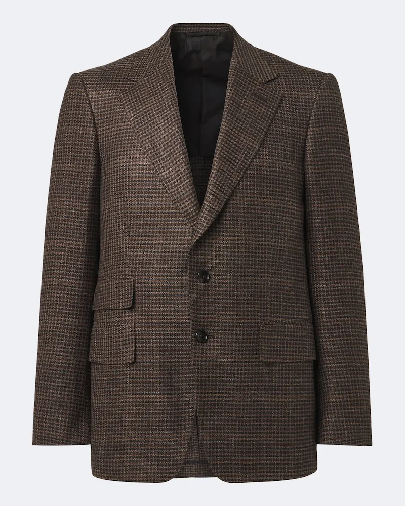 Tom Ford Blazer aus einem Wollgemisch Braun