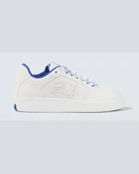 Burberry Sneakers EKD aus Leder Weiss