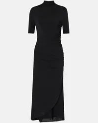 Alaïa Alaia Midikleid Schwarz