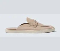 Slippers Chanme aus Leder