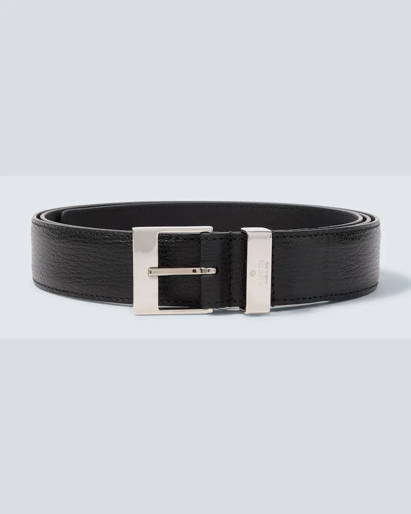 Gucci Gürtel aus Leder Schwarz