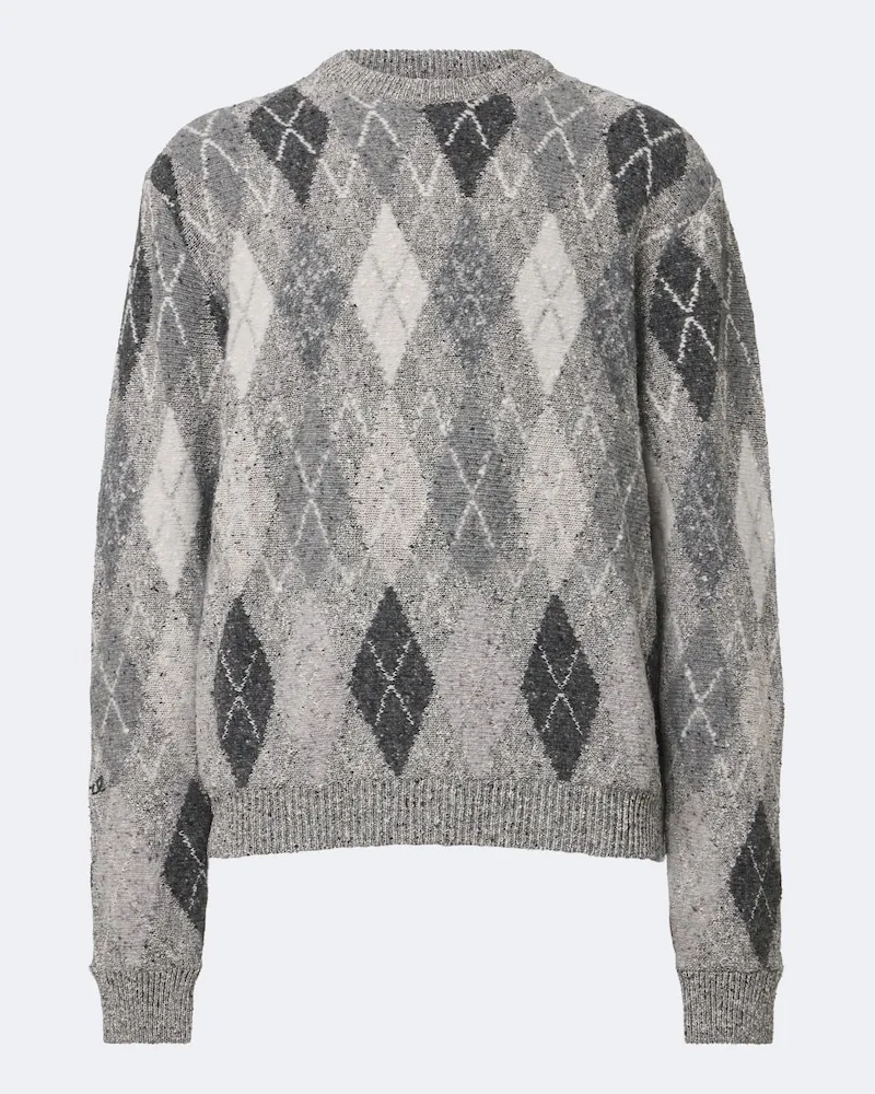 ERL Pullover aus Strick Grau