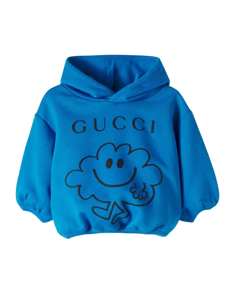 Gucci X Mr. Men Kapuzenjacke Little Miss Baby Blau