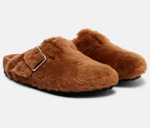 Slippers Boston aus Shearling