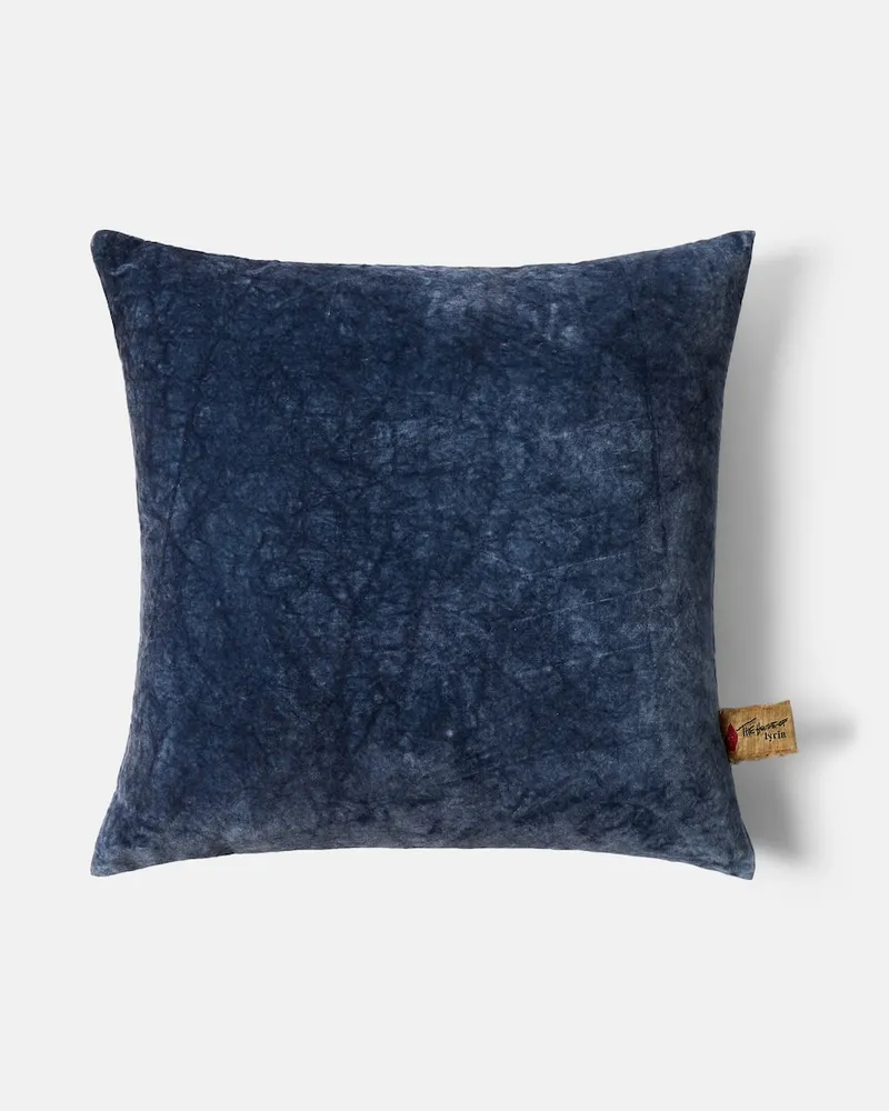 The House of Lyria Kissen Clusia aus Samt Blau