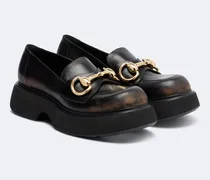 Loafers Horsebit aus Leder
