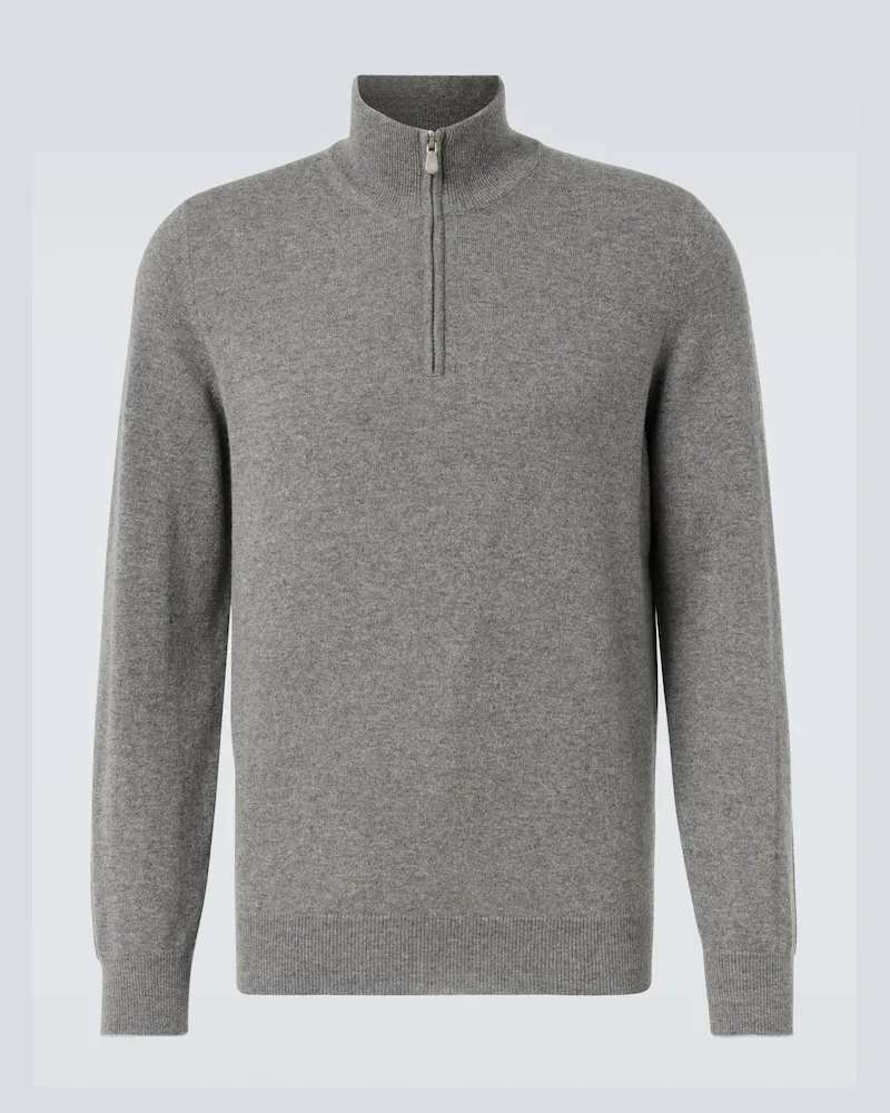 Brunello Cucinelli Pullover aus Kaschmir Grau