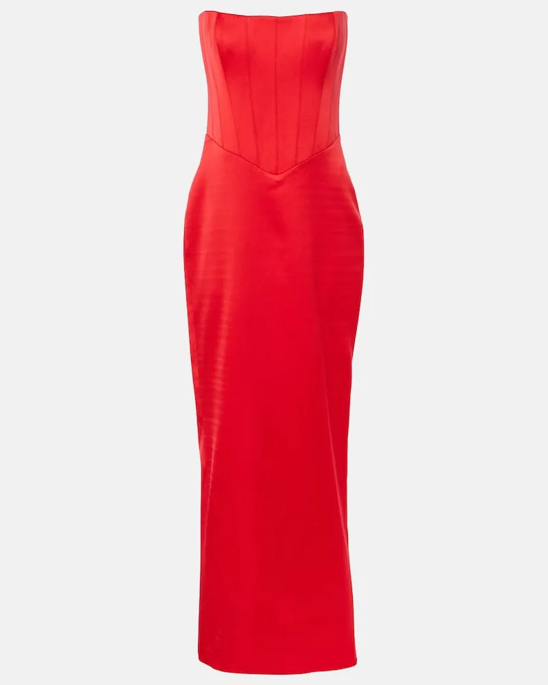 The New Arrivals Ilkyaz Ozel Robe Rot