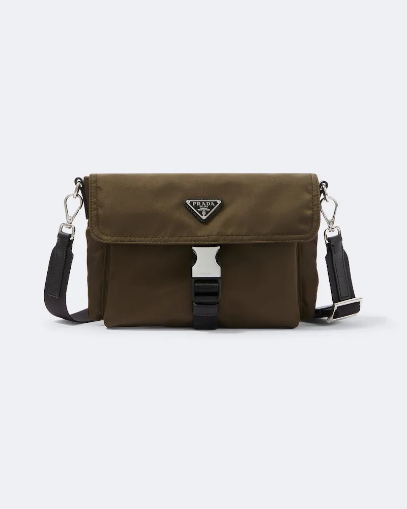 Prada Smartphone-Etui aus Re-Nylon Grün