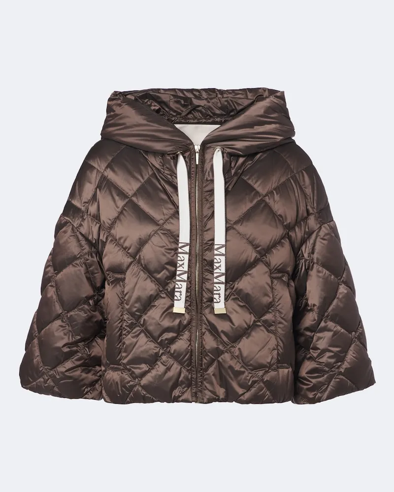 Max Mara The Cube Daunenjacke Braun