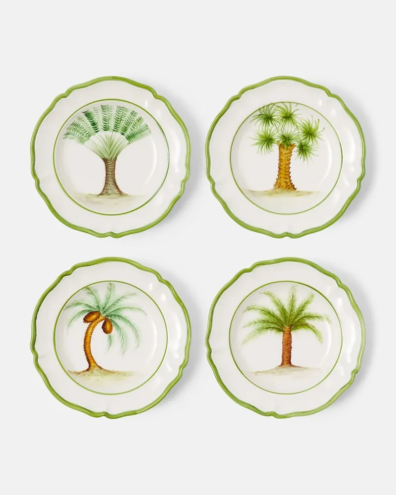 Les-Ottomans Set aus vier Schüsseln Multicolor