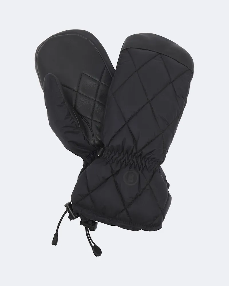 Bogner Skihandschuhe Selia mit Leder Schwarz