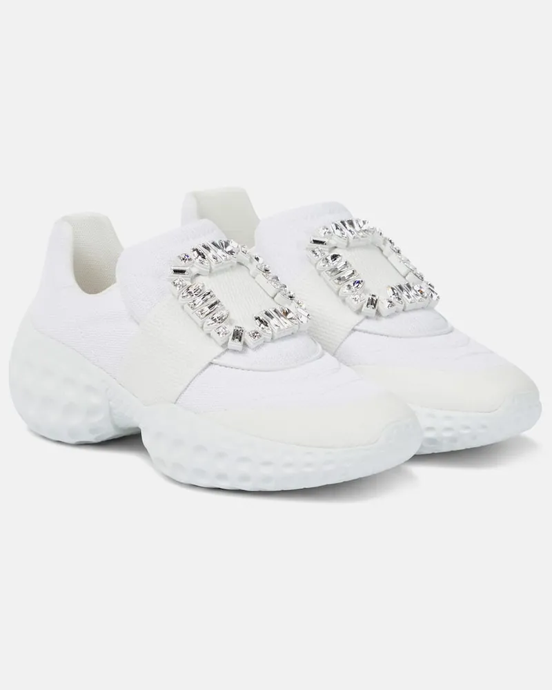Roger Vivier Sneakers Viv‘ Run Moonlight Weiß