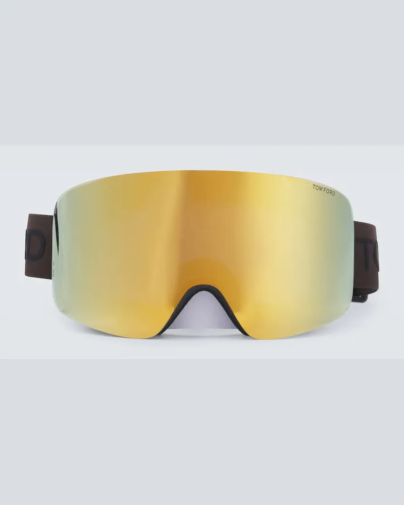 Tom Ford Skibrille Braun
