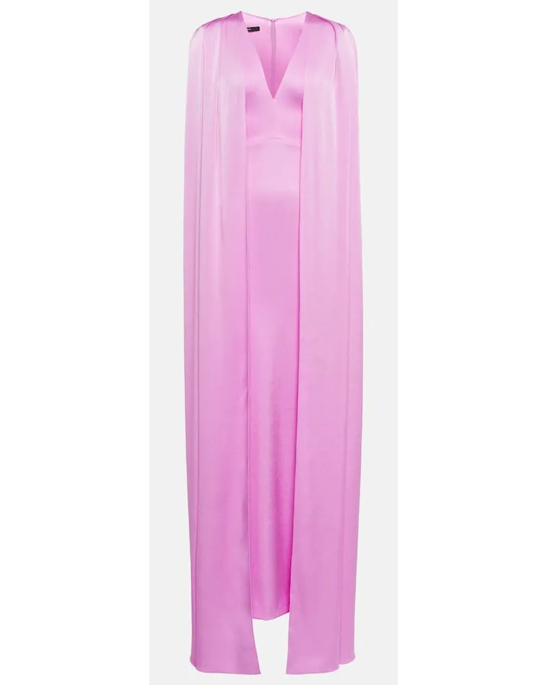 Alex Perry Robe Hudson aus Crêpe Pink